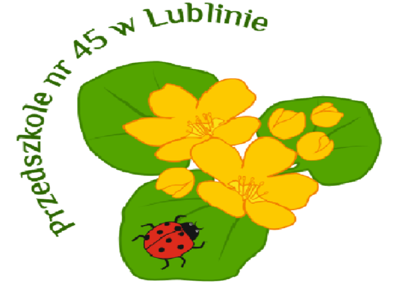 logo przedszkole 45 w Lublinie - baner
