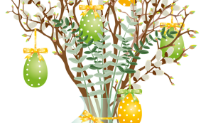 obrazek przedstawiający stroik Wielkanocny